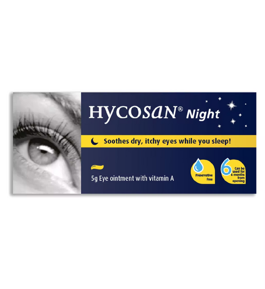 Hycosan 5g Night Eye Ointment