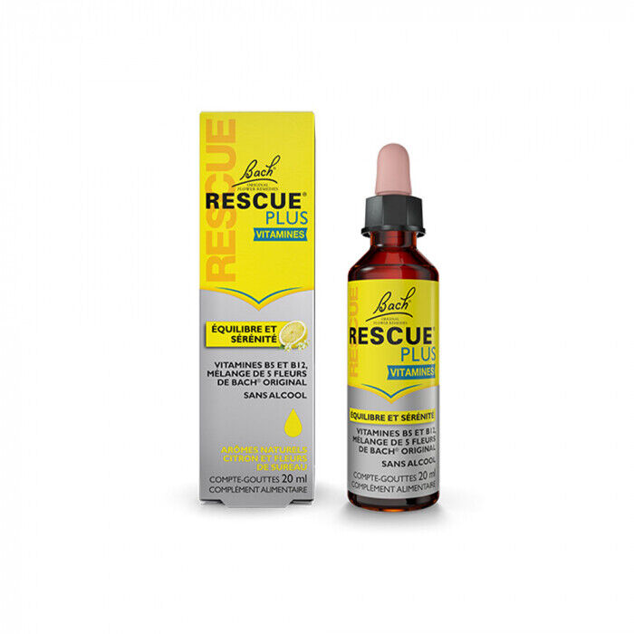 Bach Rescue Plus Vitamin Drops 20ml
