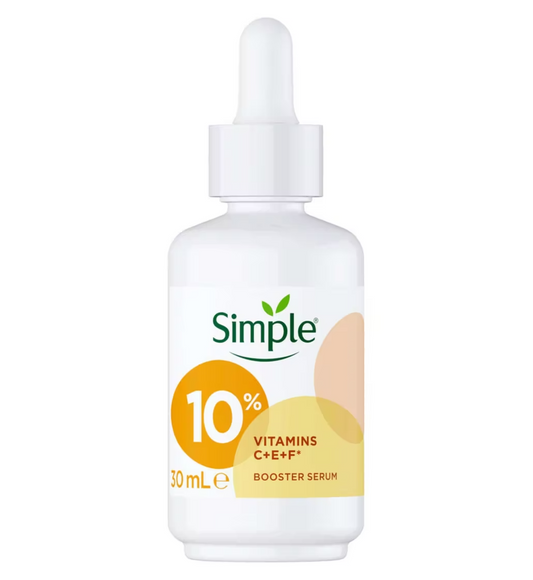 Simple 10% Vitamin C+E+F Booster Serum 30ml [Pack 1 2 3]