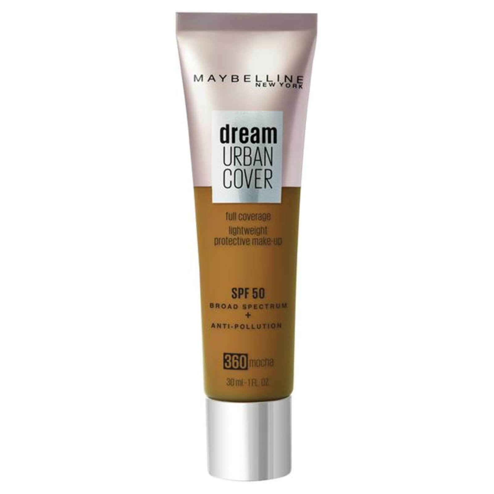 Maybelline Dream Urban Cover Make Up SPF50 30ml (NEW) [Choose Shade]