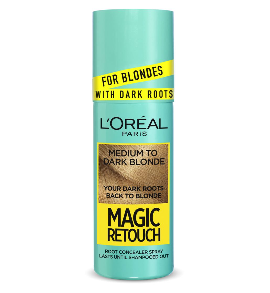 L'Oreal Magic Retouch Instant Root Concealer Spray 75ml [Pack of 3]
