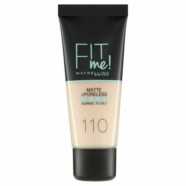 Maybelline Fit Me Matte + Poreless Foundation 30ml (NEW) [Choose Shade]