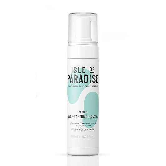 Isle of Paradise Self Tanning Mousse Medium 200ml