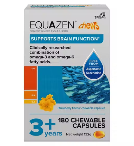 Equazen Children's Chews Supports Brain Function 180 Caps