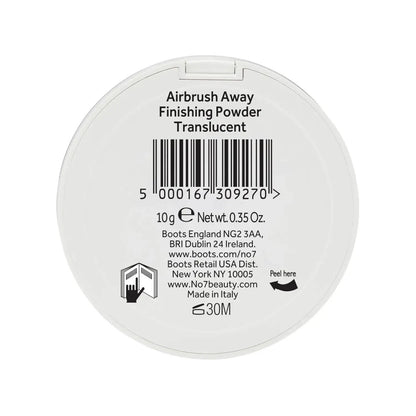 No7 Airbrush Away Finishing Powder Translucent 10g