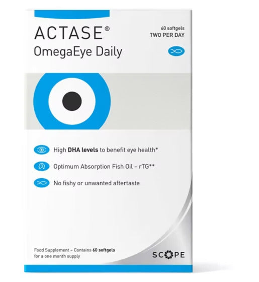 Actase OmegaEye Daily 60 Soft Gels