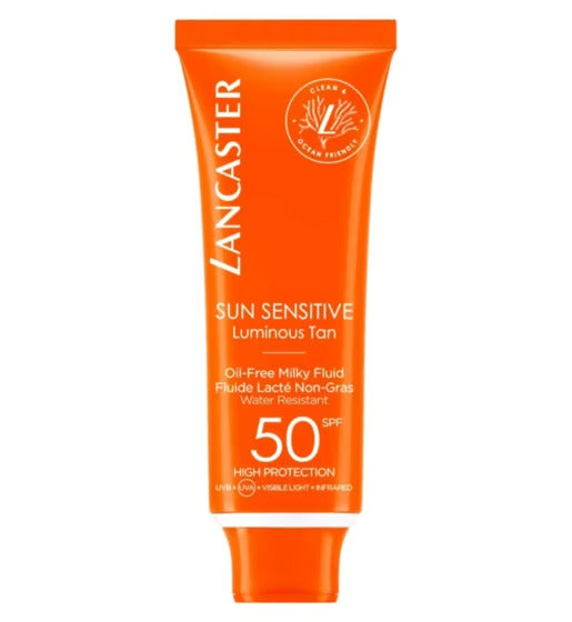 Lancaster Sun Sensitive Luminous Tan Oil Free Fluid SPF50 50ml