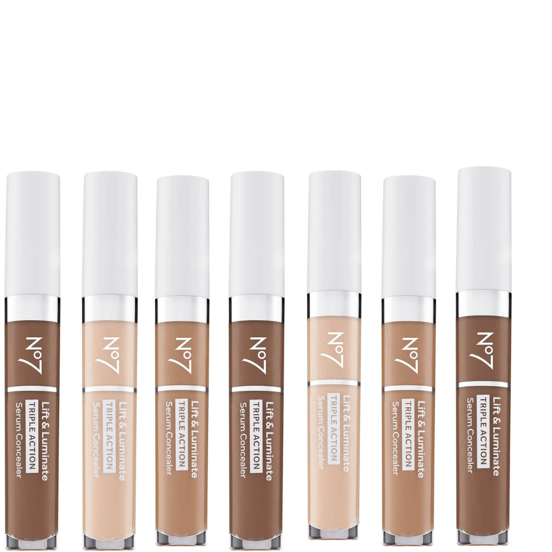 No7 Lift/Luminate Triple Action Serum Concealer 8ml (NEW EDITION) [Choose Shade]