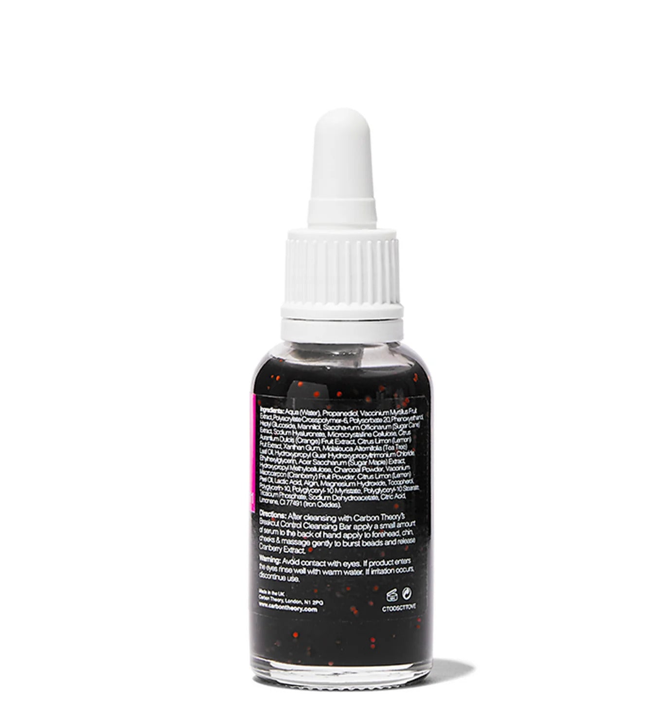 Carbon Theory Overnight Charcoal Vitamin E Tea Tree Oil Detox Serum 30ml