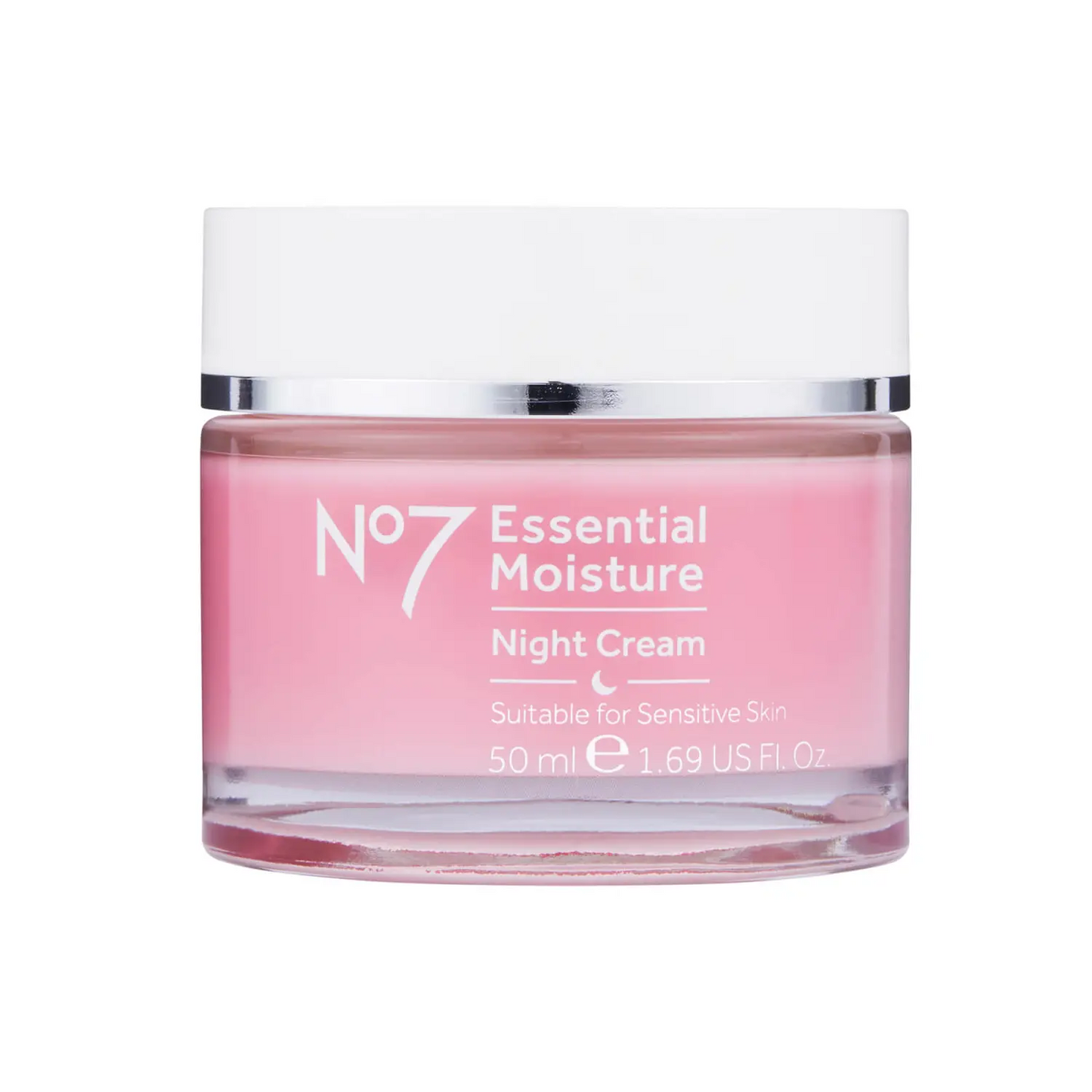 No7 Essential Moisture Night Cream 50ml [Pack 1 2 3]