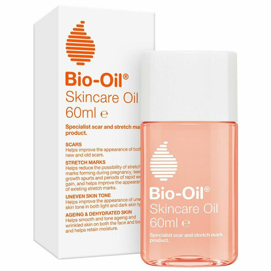 Bio-Oil Skincare Oil 60ML - For Scars Stretch Marks Uneven Skin Tone, New