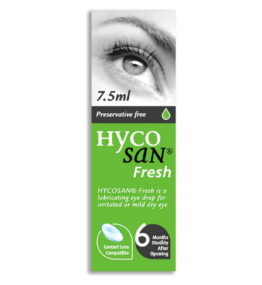 Hycosan Fresh Eye Drops - 7.5ml