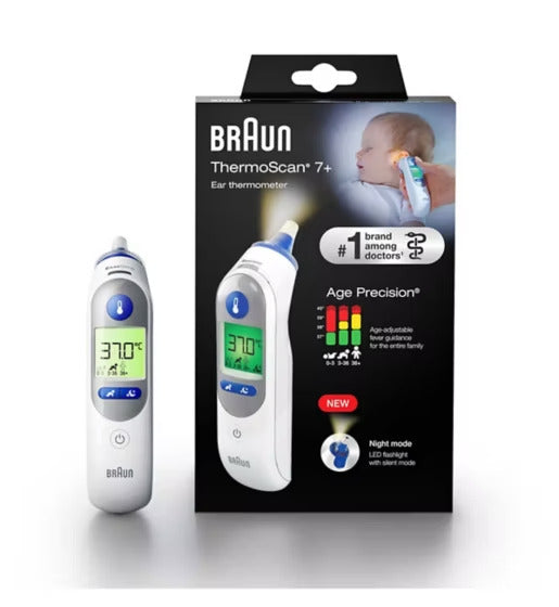 Braun IRT6525 ThermoScan 7+ Ear Thermometer