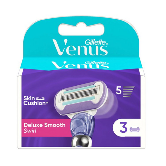 Gillette Venus Deluxe Smooth Swirl Blades 3 [Pack 1 2 3]