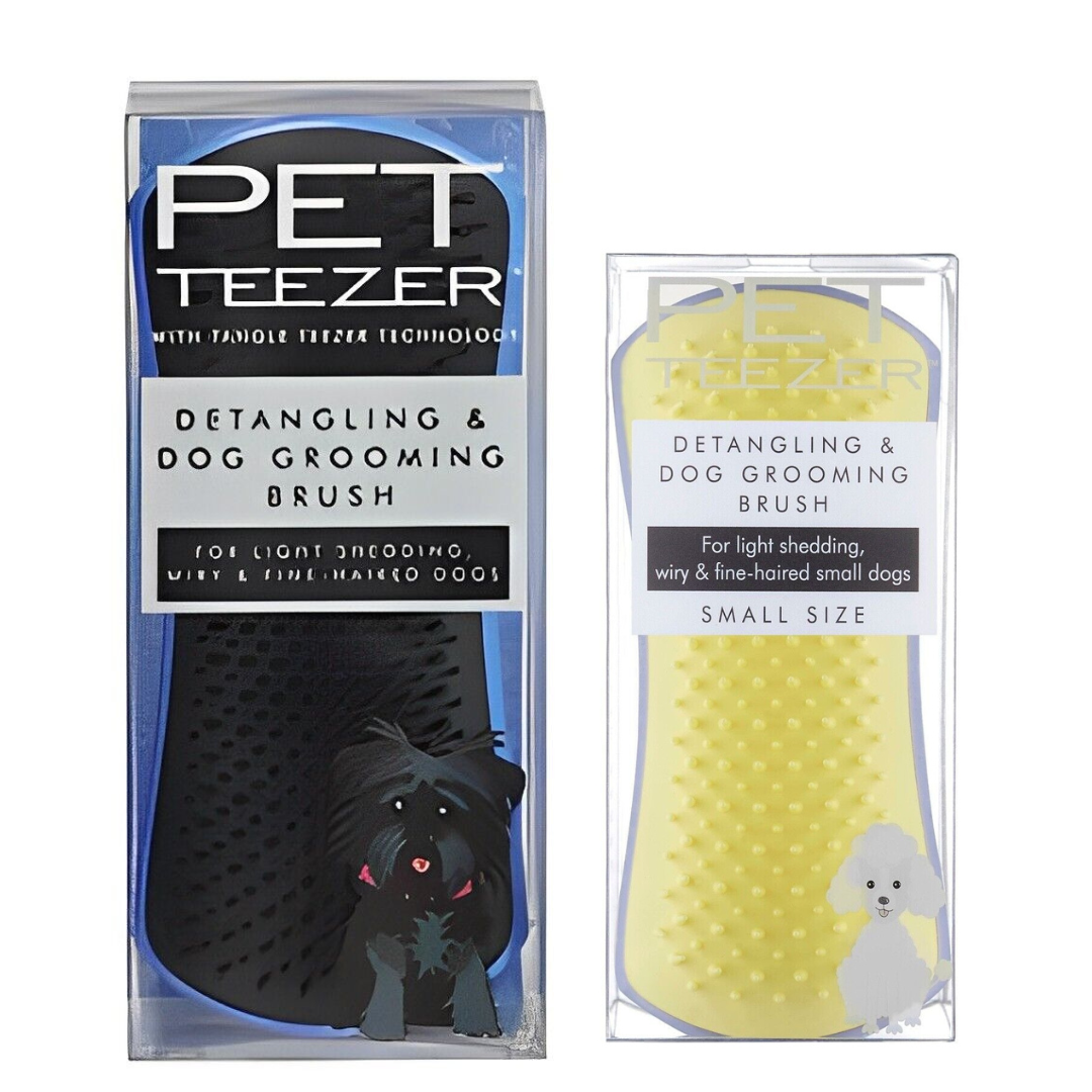 Pet Teezer Detangling & Grooming Light Shedding Brush