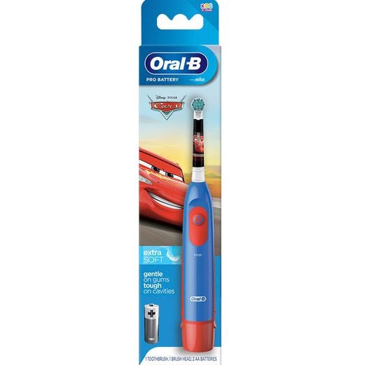 Oral-B Disney Kids 3+ Pro Battery Toothbrush - Cars