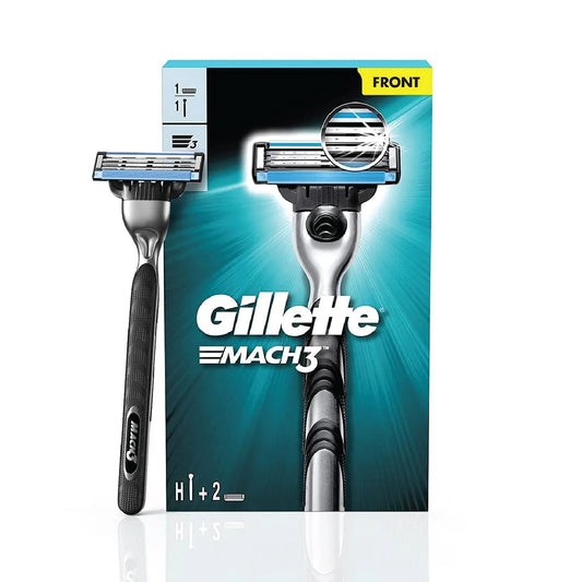 Gillette Mach3 1 Handle with 2 Cartridges