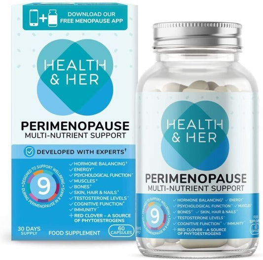 Health & Her Perimenopause Multi-Nutrient Support 60 Capsules